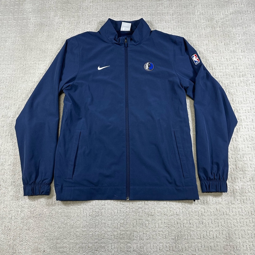 NBA Dallas Mavericks Warm Up Zip Up light Jacket